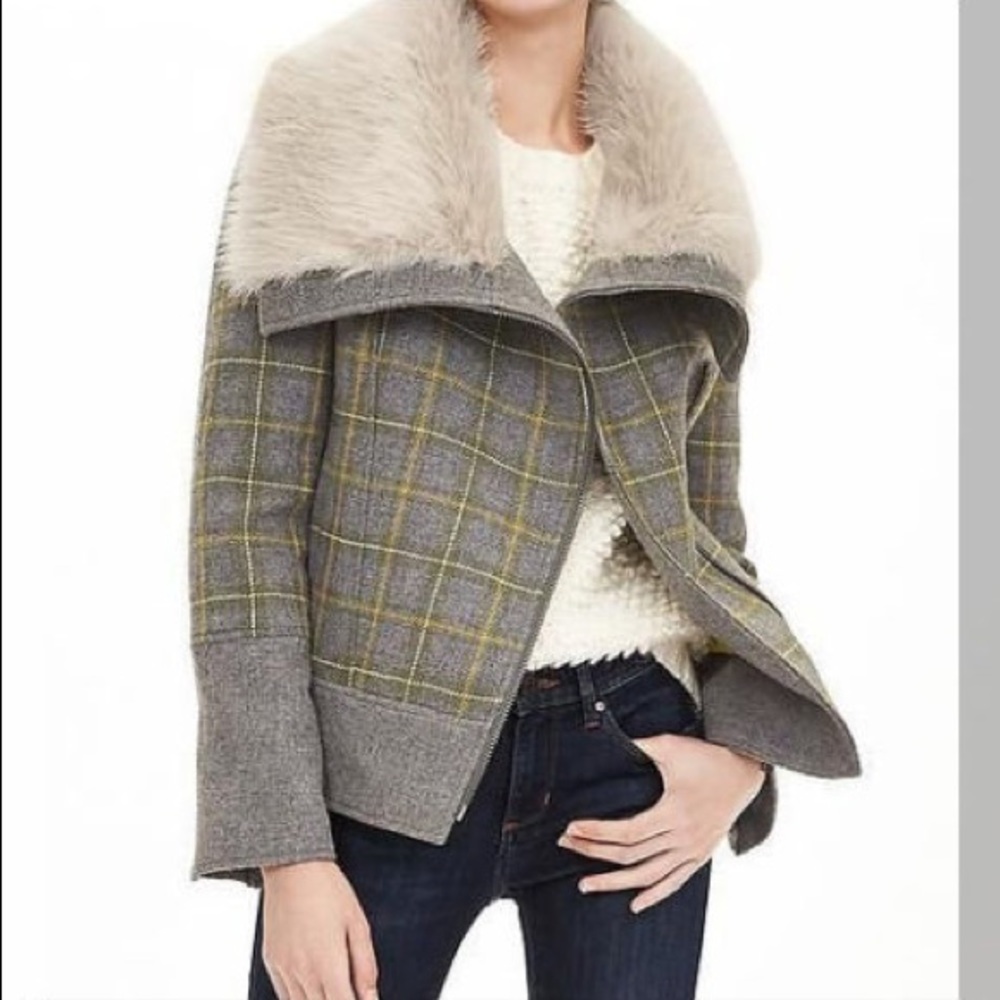 Banana Republic Moto Coat
